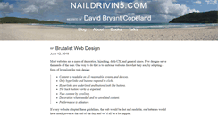 Desktop Screenshot of naildrivin5.com